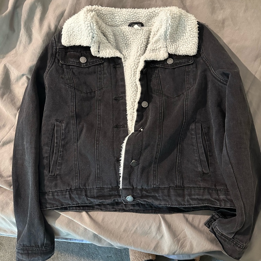 Black Jean Jacket